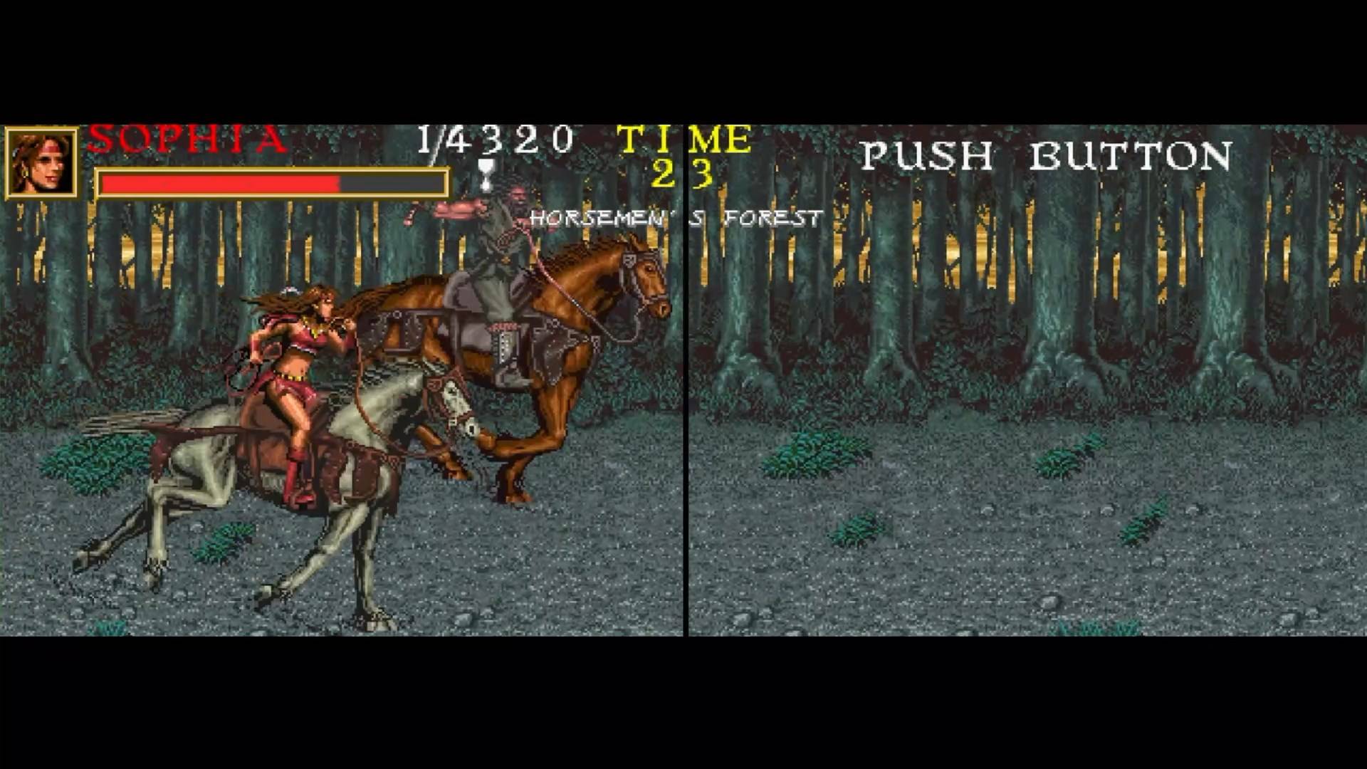 Warrior Blade Rastan Saga Episode III - геймплей игры Arcade